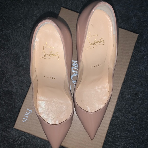 Christian Louboutin Pigalle 100 patent pumps - Picture 5 of 7